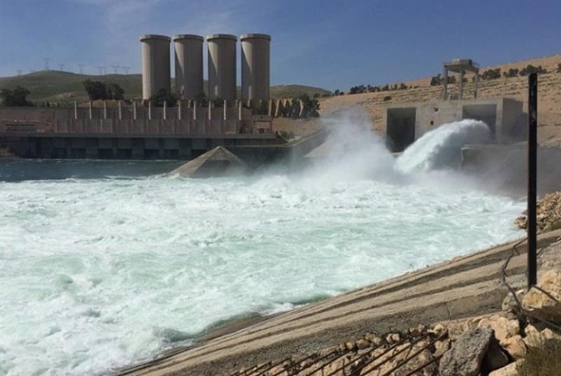 وزير الموارد: خزين سد الموصل إرتفع 20 مترا