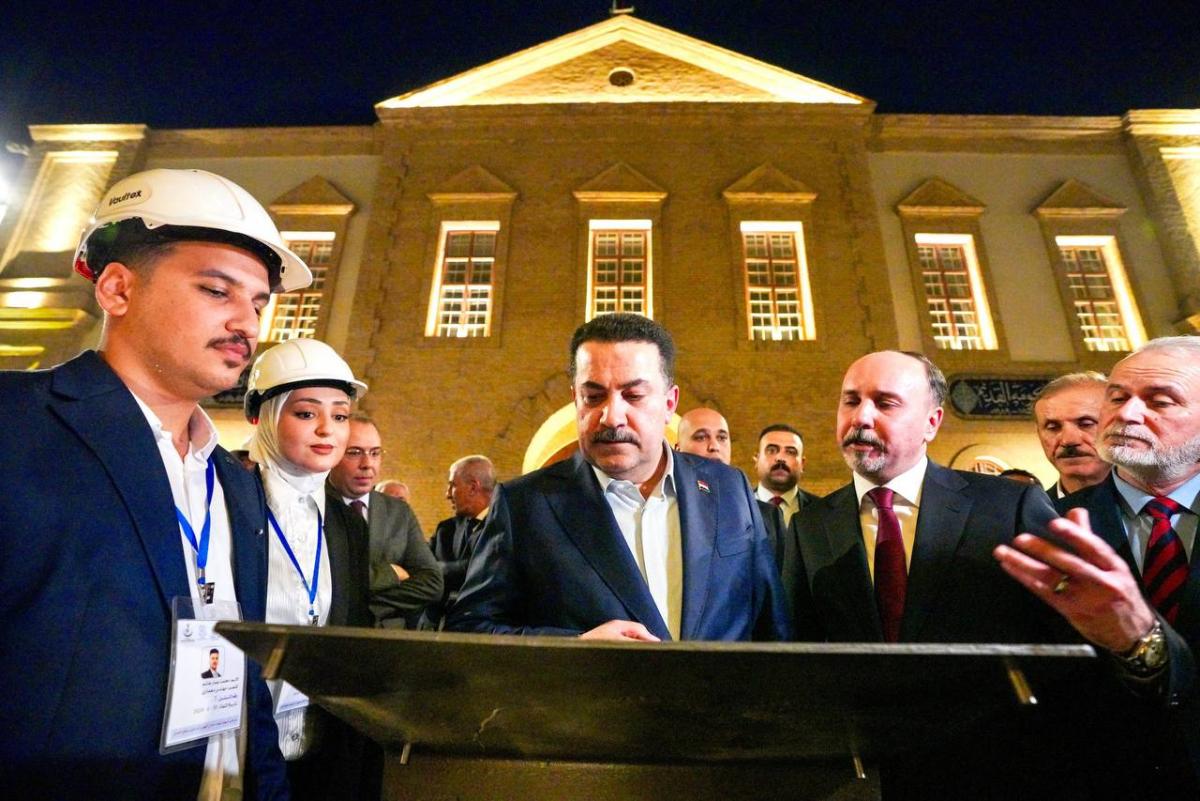 بالصور:السوداني يفتتح المرحلة الثانية من مشروع مدينة بغداد القديمة