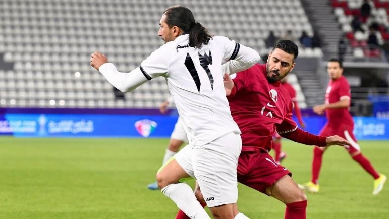 بهدف نظيف :قدامى منتخب  العراق يتغلبون على قطر ويتأهلون إلى نهائي الخليج